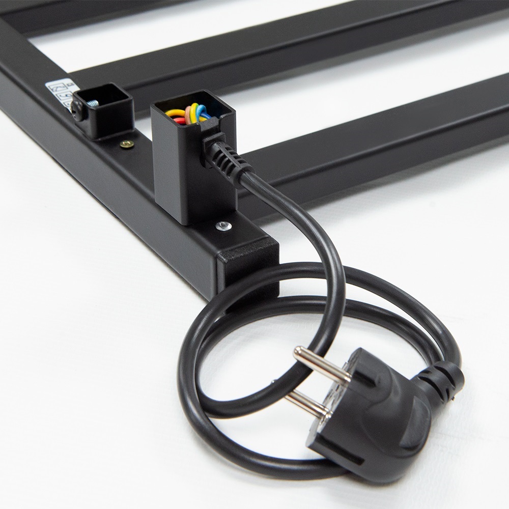 Полотенцесушитель Пэк сп 21 кв П 80х50 белый ВГП